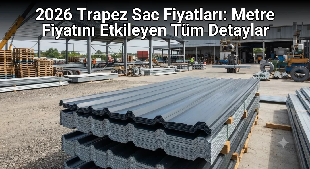 2026 Trapez Sac Fiyatları: Metre Fiyatını Etkileyen Tüm Detaylar